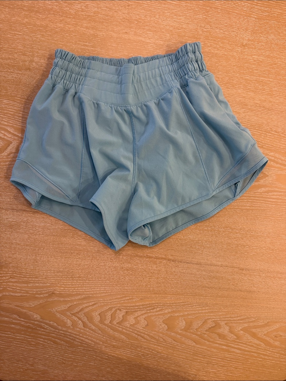 lululemon athletica Light Blue Athletic Shorts